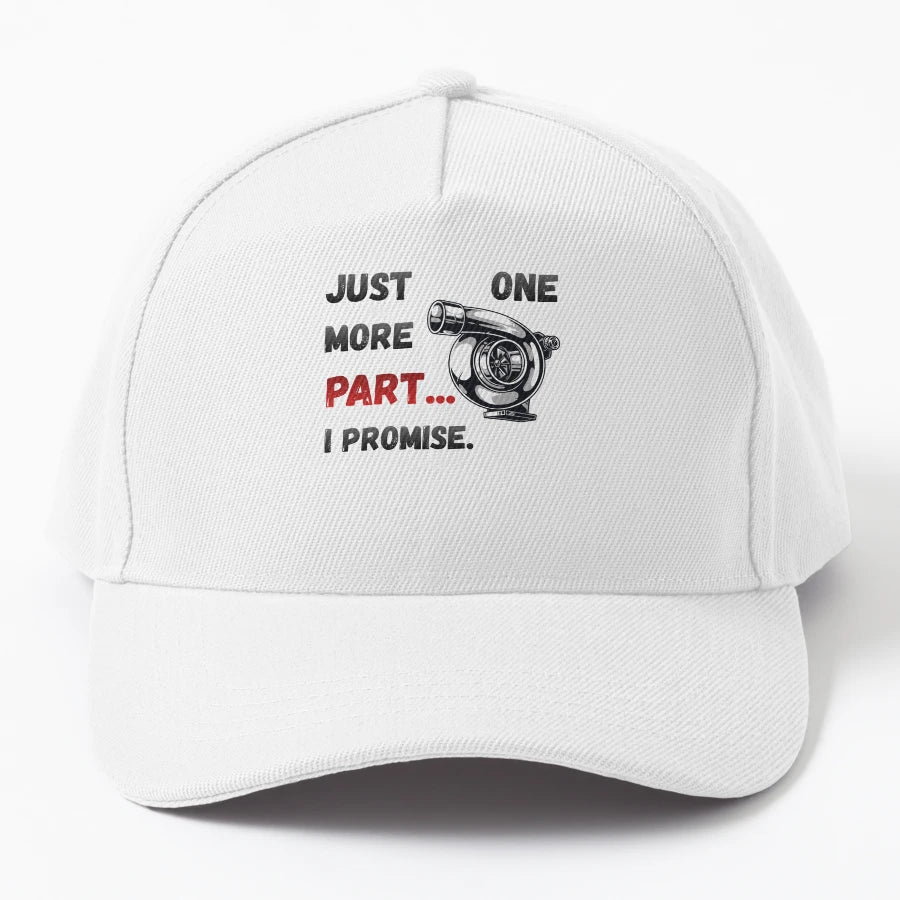Just One More Part I Promise Project Car OTTO Dad Hat - Snapback, Trucker Hat, Dad Hat, Denim Baseball Cap