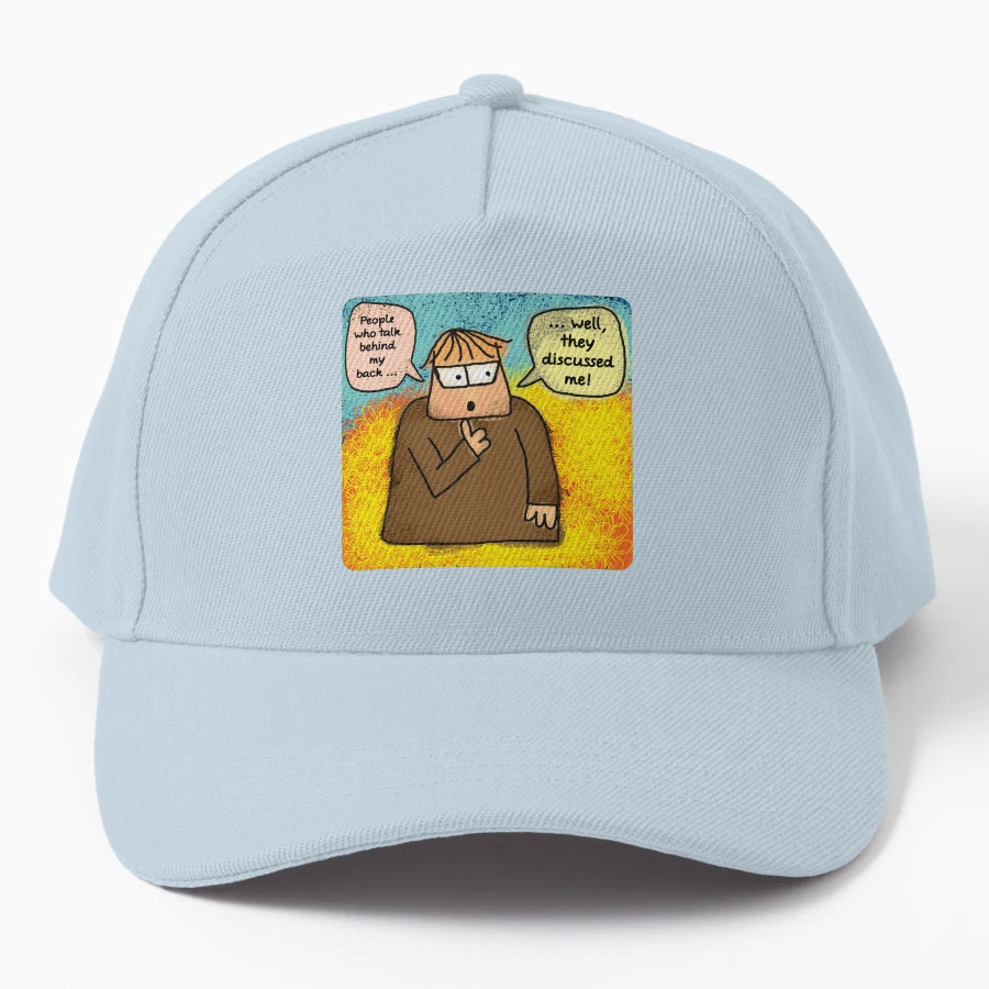 People Who Talk Behind My Back Discussed Me New Era Snapback - Snapback, Trucker Hat, Dad Hat, Denim Baseball Cap