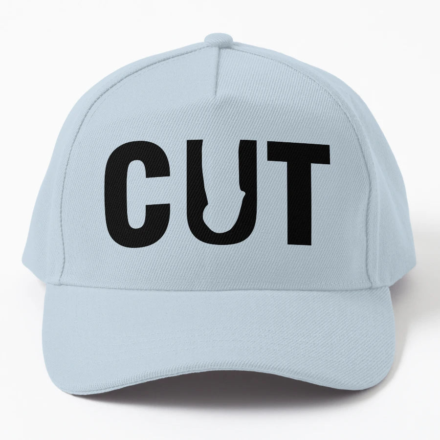 Proudly Cut V2 Black Print New Era Snapback - Distressed - Snapback, Trucker Hat, Dad Hat, Denim Baseball Cap