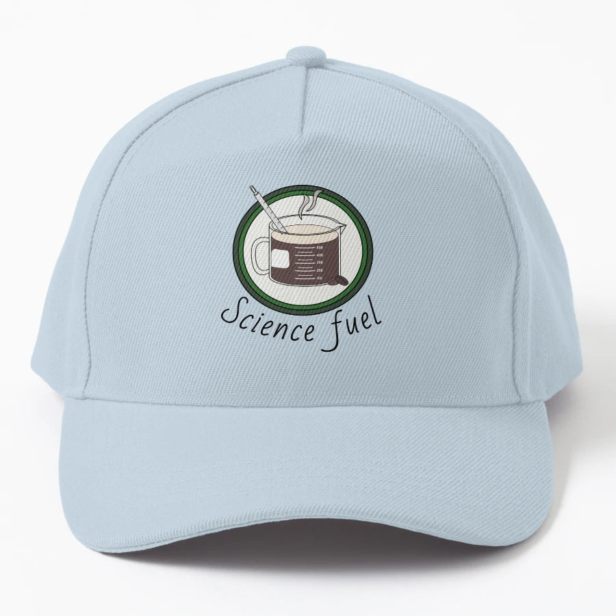 Coffee Science Fuel OTTO Dad Hat - Exclusive Unique Art - Snapback, Trucker Hat, Dad Hat, Denim Baseball Cap