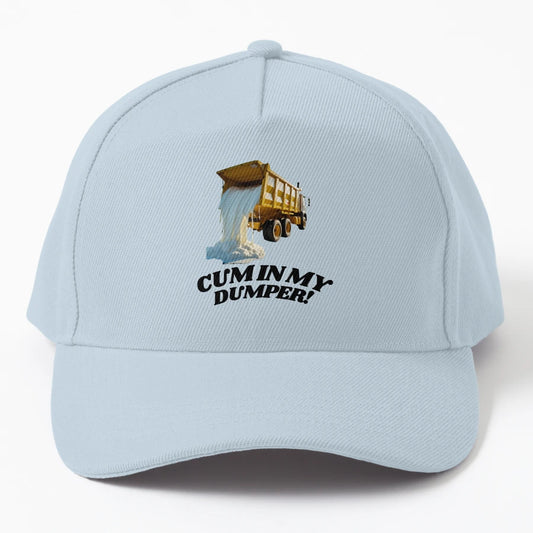 Cum My Dumper Trucker Hat - Best Gift for Christmas - Snapback, Trucker Hat, Dad Hat, Denim Baseball Cap