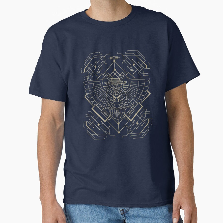 Tech Owl by artlahdesigns - Adult & Kids T-Shirts, Sweatshirts & Hoodies apparel design preview 1