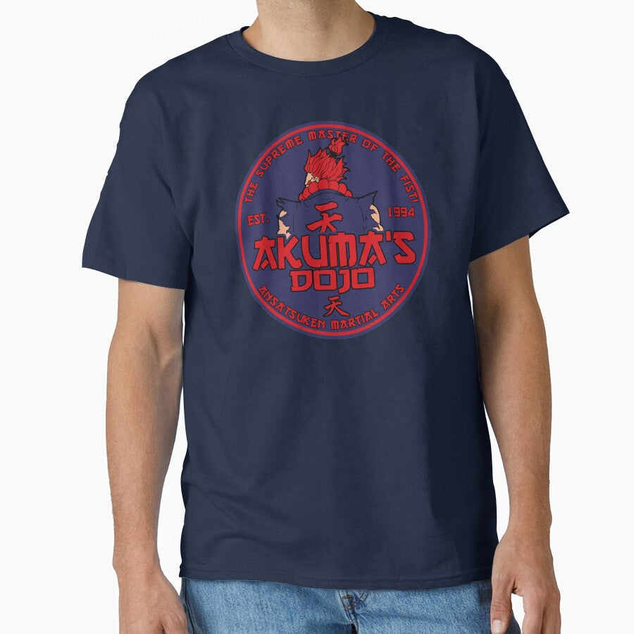 Red Demon dojo by edcarj82 - Adult & Kids T-Shirts, Sweatshirts & Hoodies apparel design preview 1
