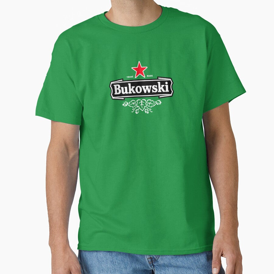 Bukowski by behindurshades - Adult & Kids T-Shirts, Sweatshirts & Hoodies apparel design preview 1