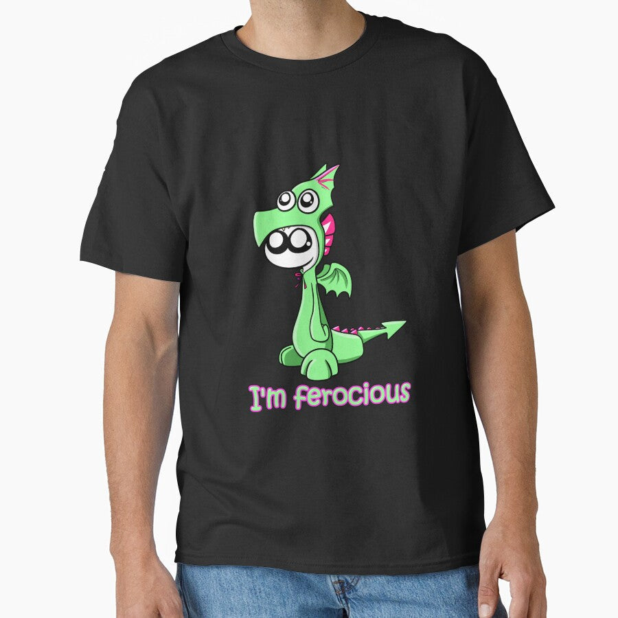Ferocious by SpaceAxolotlArt - Adult & Kids T-Shirts, Sweatshirts & Hoodies apparel design preview 1