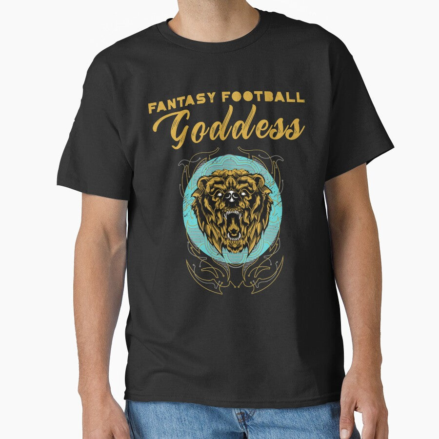 Fantasy Football Goddess by Eric-07 - Adult & Kids T-Shirts, Sweatshirts & Hoodies apparel design preview 1