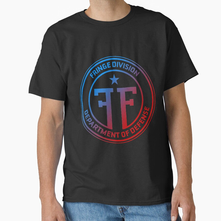 Fringe Division symbol double universe color by - Adult & Kids T-Shirts, Sweatshirts & Hoodies apparel design preview 1