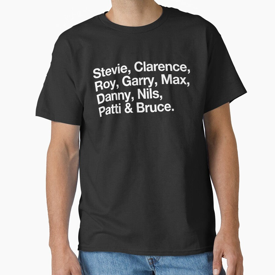 The E-Street Band tribute by MyBraveFace - Adult & Kids T-Shirts, Sweatshirts & Hoodies apparel design preview 1