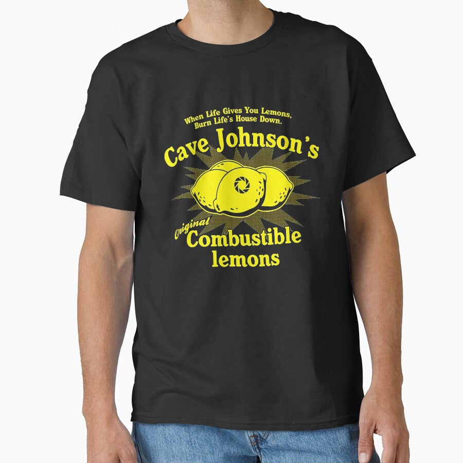 Cave Johnson's Combustible Lemons by Isabelmurray98 - Adult & Kids T-Shirts, Sweatshirts & Hoodies apparel design preview 1