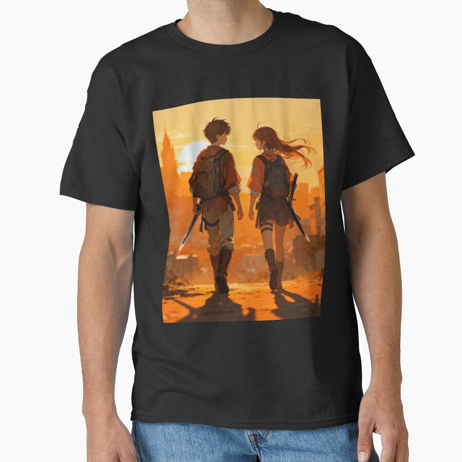 Dusk Wanderers by NovaOtaku - Adult & Kids T-Shirts, Sweatshirts & Hoodies apparel design preview 1