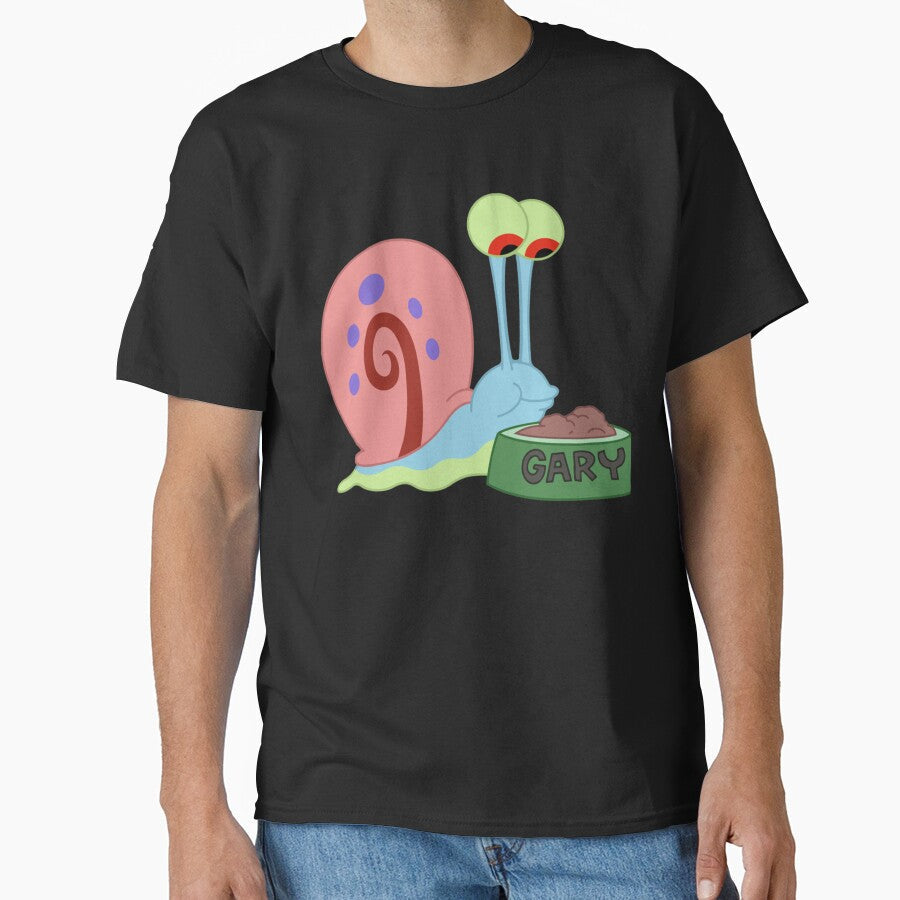 Gary from spongebob eating by AllisonMander - Adult & Kids T-Shirts, Sweatshirts & Hoodies apparel design preview 1
