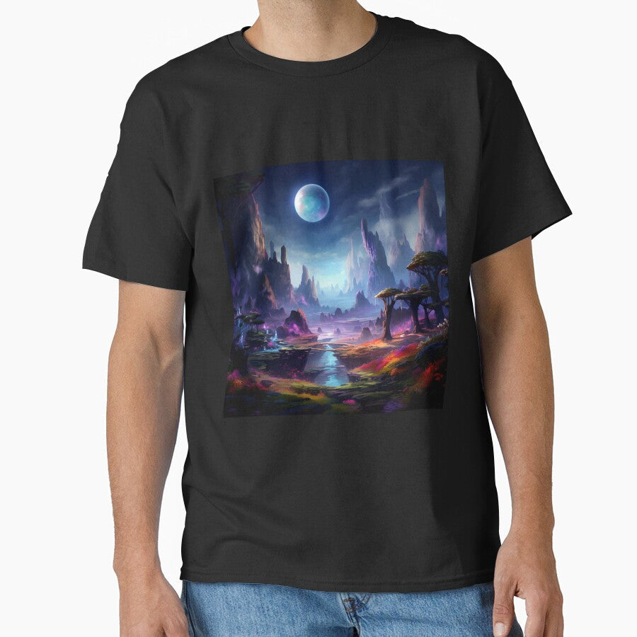 Fantasy Landscape Limestone Spires by Masterpiece - Adult & Kids T-Shirts, Sweatshirts & Hoodies apparel design preview 1