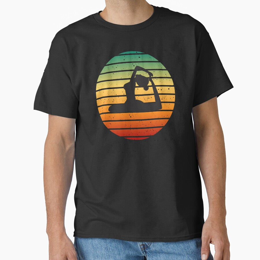 Retro Yoga Gift by salmamzr - Adult & Kids T-Shirts, Sweatshirts & Hoodies apparel design preview 1