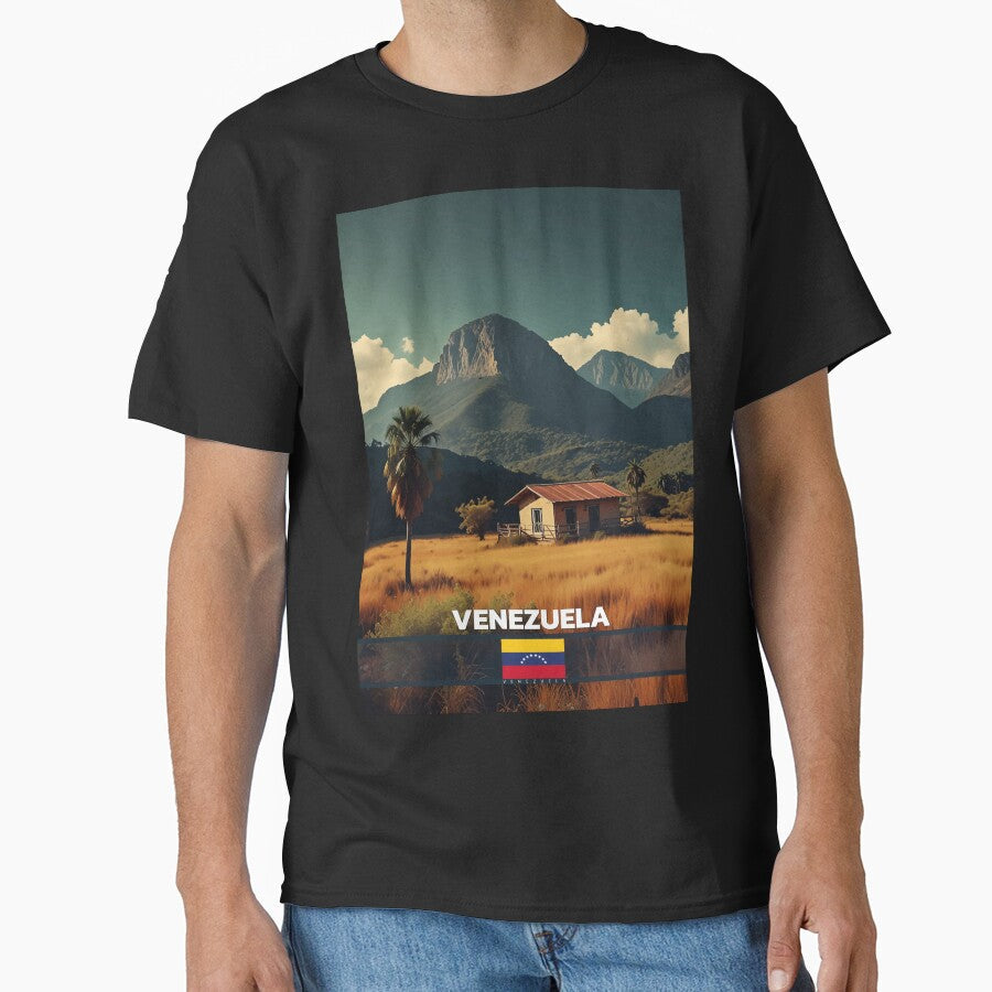 Venezuela Travel by Thistle-TShop - Adult & Kids T-Shirts, Sweatshirts & Hoodies apparel design preview 1