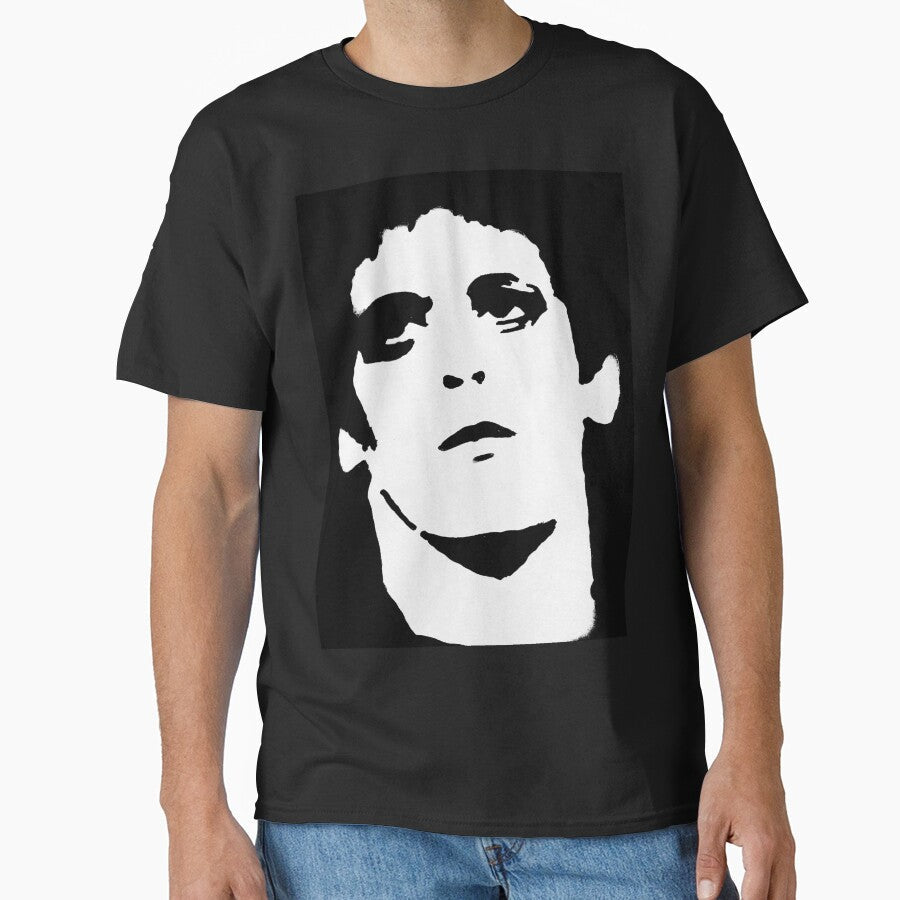 Lou Reed by Chad's Fresh Art - Adult & Kids T-Shirts, Sweatshirts & Hoodies apparel design preview 1