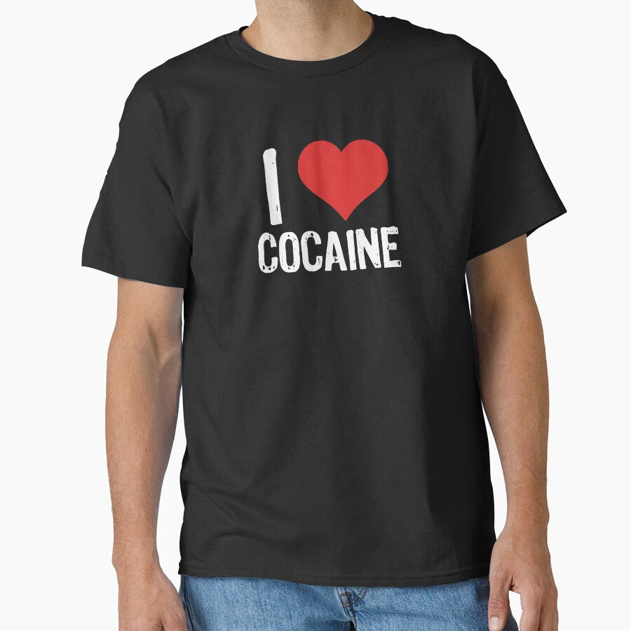 I Love Cocaine by The Everything" Shop - Adult & Kids T-Shirts, Sweatshirts & Hoodies apparel design preview 1