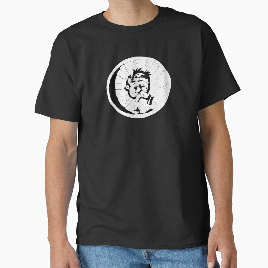 Yamcha dead pose by Darkifun - Adult & Kids T-Shirts, Sweatshirts & Hoodies apparel design preview 1