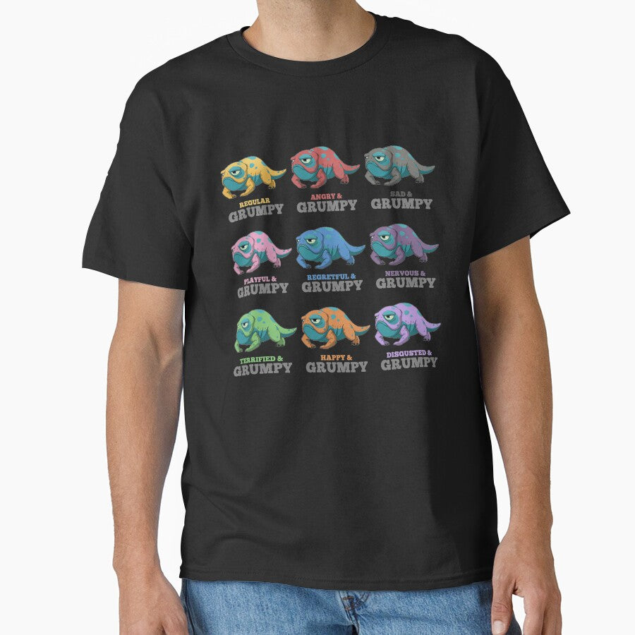 Many Moods of Bait by Retro-Freak - Adult & Kids T-Shirts, Sweatshirts & Hoodies apparel design preview 1