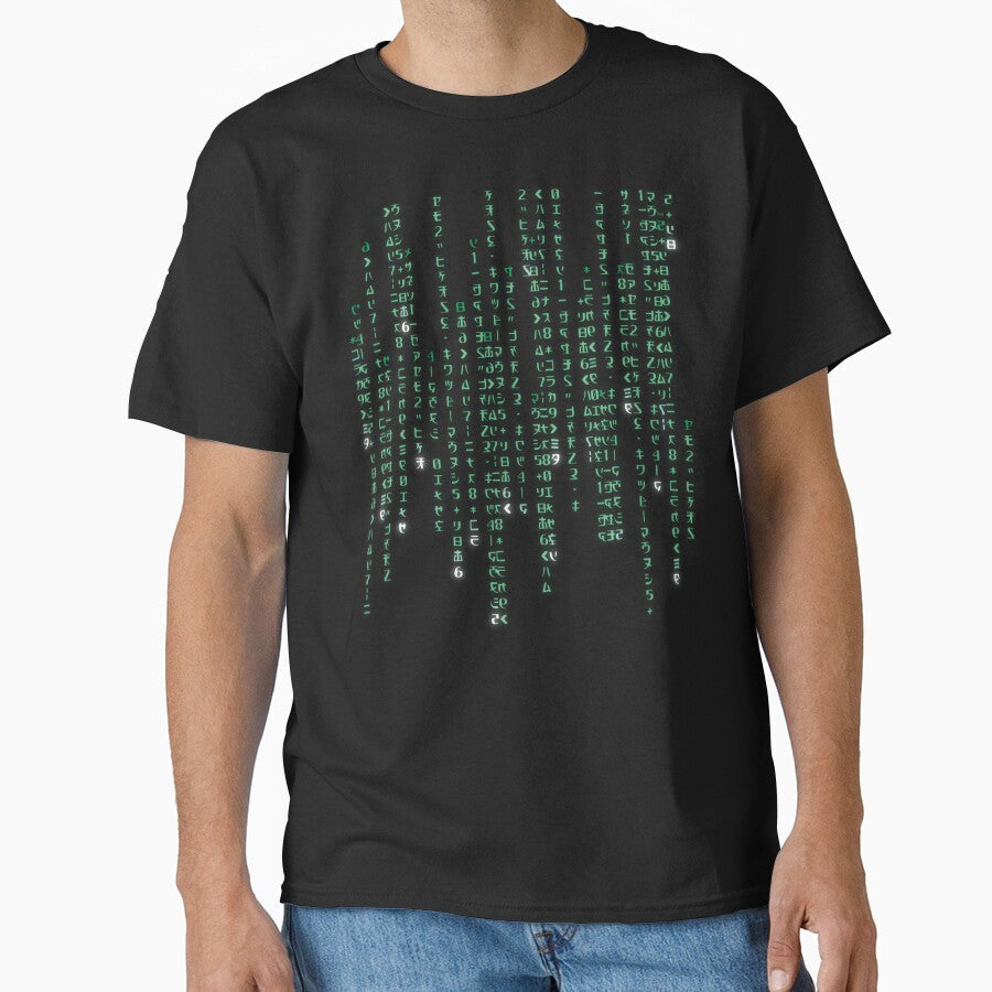 The Matrix Code by musclebrandings - Adult & Kids T-Shirts, Sweatshirts & Hoodies apparel design preview 1