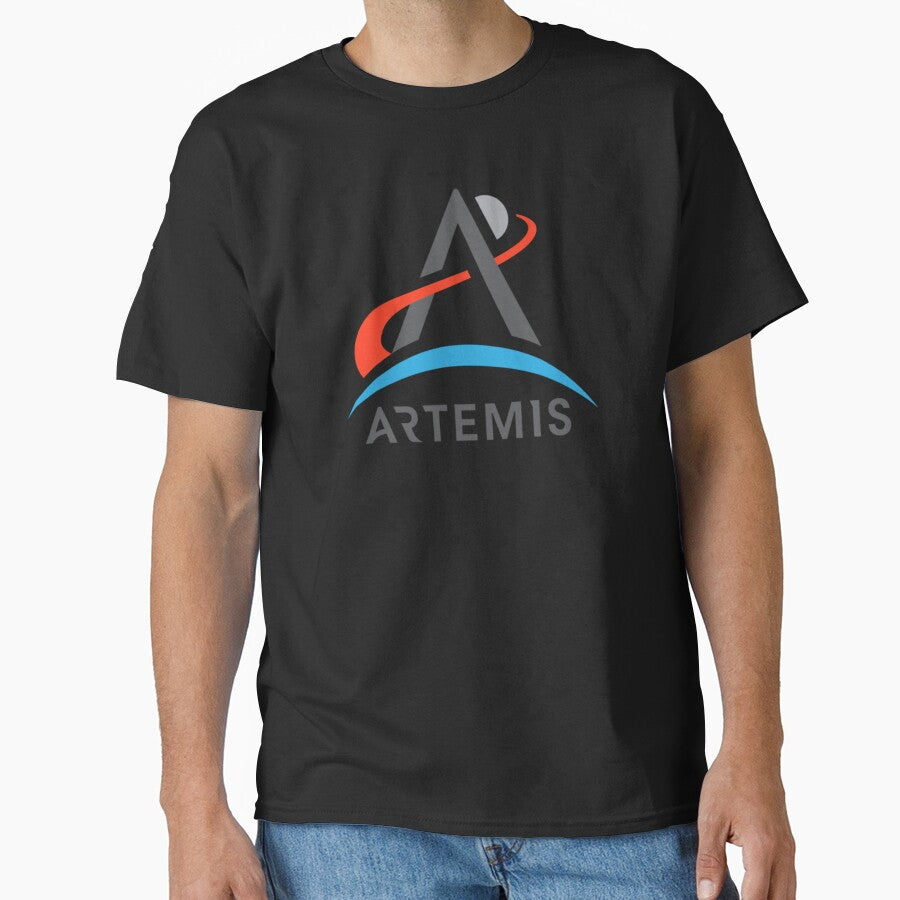 Artemis II Space Mission by qgrabit - Adult & Kids T-Shirts, Sweatshirts & Hoodies apparel design preview 1