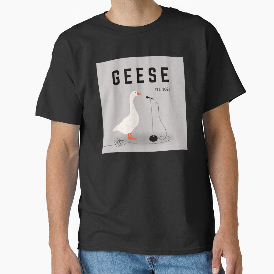 Geese Band Graphic Gray by Hayjay317 - Adult & Kids T-Shirts, Sweatshirts & Hoodies apparel design preview 1