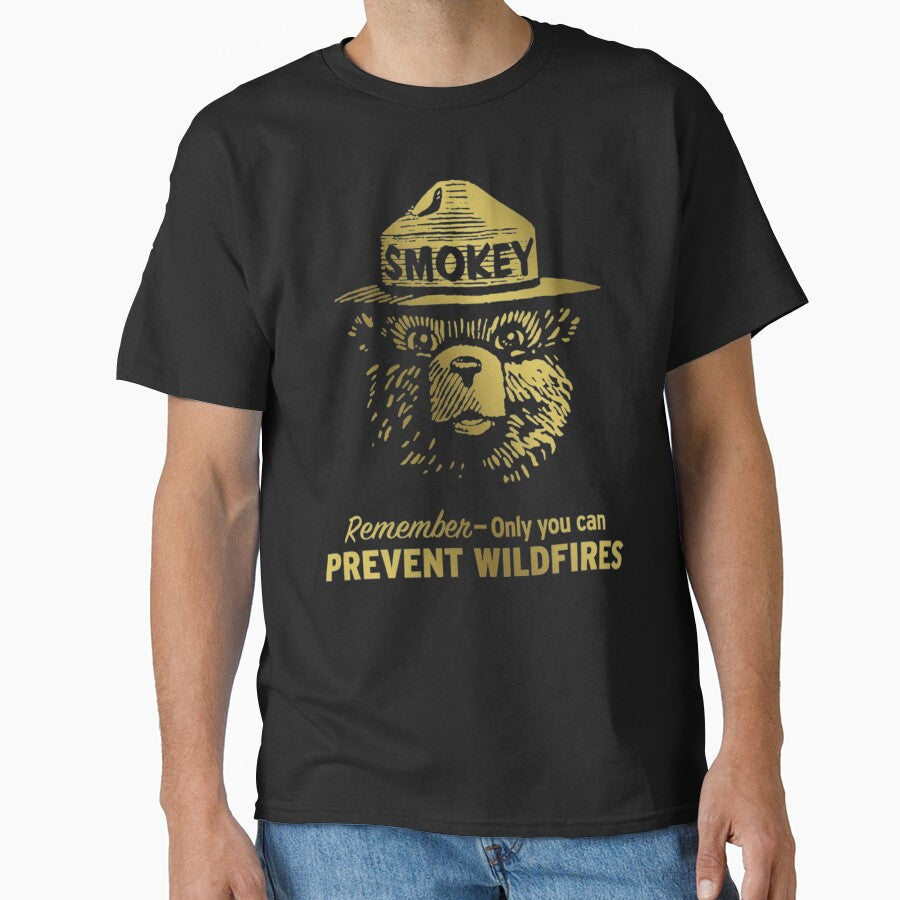Smokey The Bear Prevent Wildfire by theresaklorie - Adult & Kids T-Shirts, Sweatshirts & Hoodies apparel design preview 1