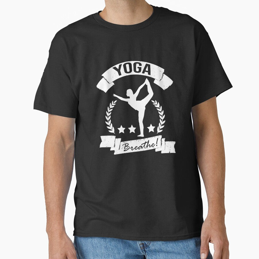 Yoga is balance by Cutebutfunny - Adult & Kids T-Shirts, Sweatshirts & Hoodies apparel design preview 1
