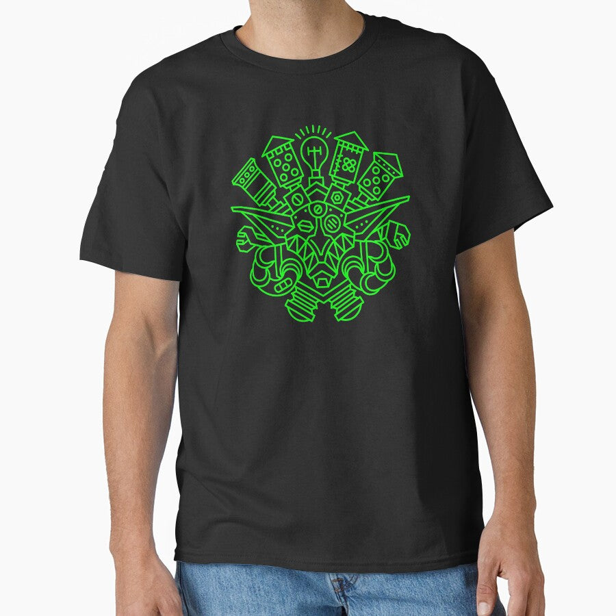 Time is Money! Racial Crest by dcmjs - Adult & Kids T-Shirts, Sweatshirts & Hoodies apparel design preview 1