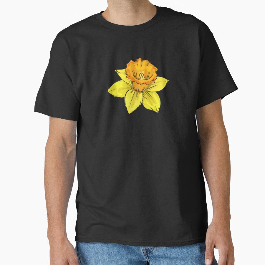 Daffodil flower by zaher97 - Adult & Kids T-Shirts, Sweatshirts & Hoodies apparel design preview 1