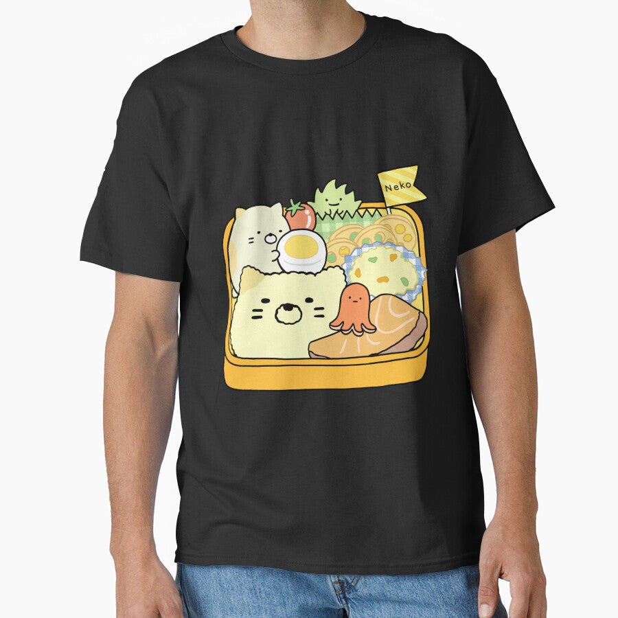 Sumikko Gurashi Kawaii Bento Box by LiquidNeko - Adult & Kids T-Shirts, Sweatshirts & Hoodies apparel design preview 1
