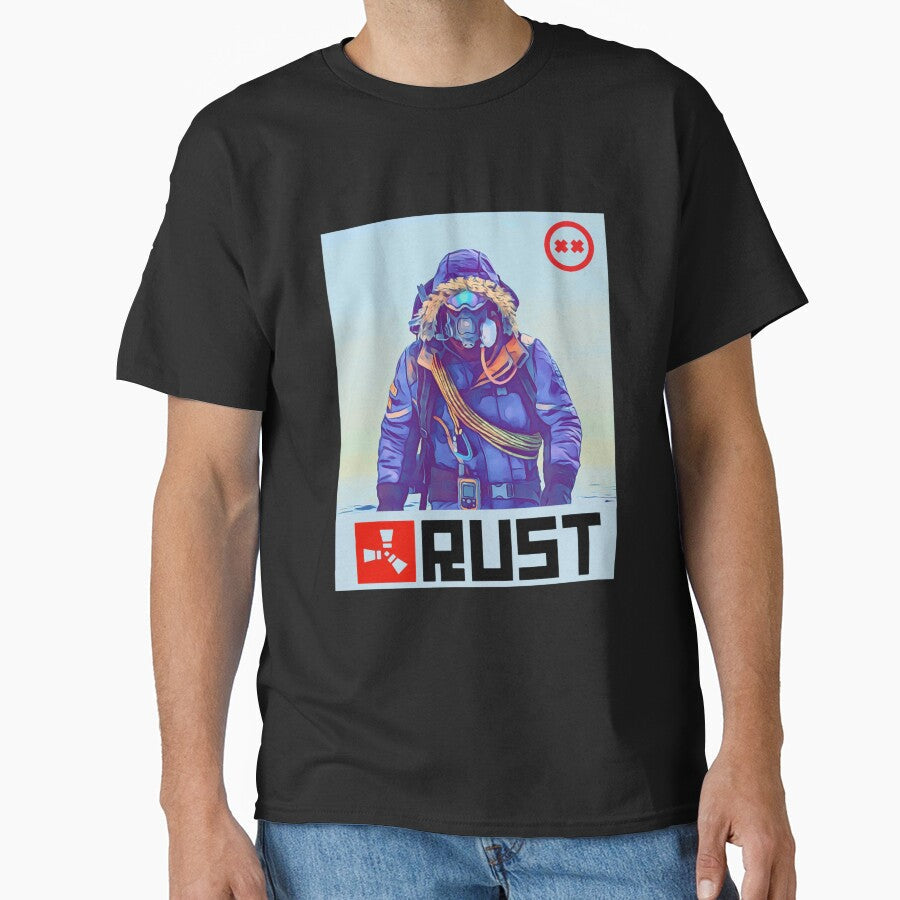 Rust Game Merch Arctic Snow Suit by ARABELLESHAFE - Adult & Kids T-Shirts, Sweatshirts & Hoodies apparel design preview 1