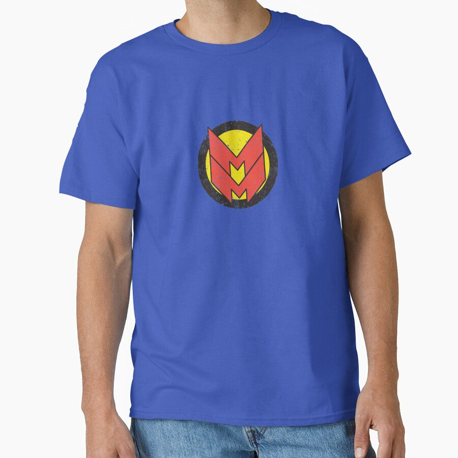 Miracleman (distressed) by BlazeComics - Adult & Kids T-Shirts, Sweatshirts & Hoodies apparel design preview 1