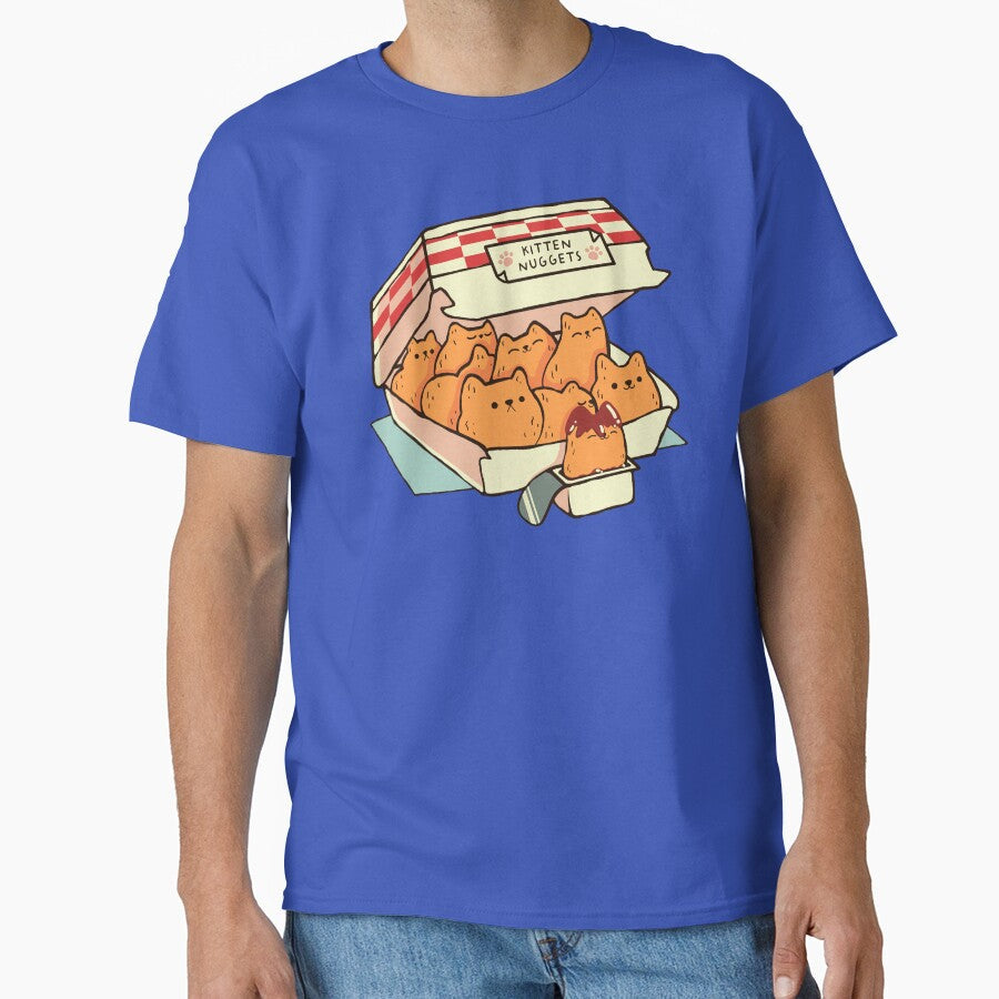 Kitten Nuggets Fast Food Cat by Tobe Fonseca - Adult & Kids T-Shirts, Sweatshirts & Hoodies apparel design preview 1