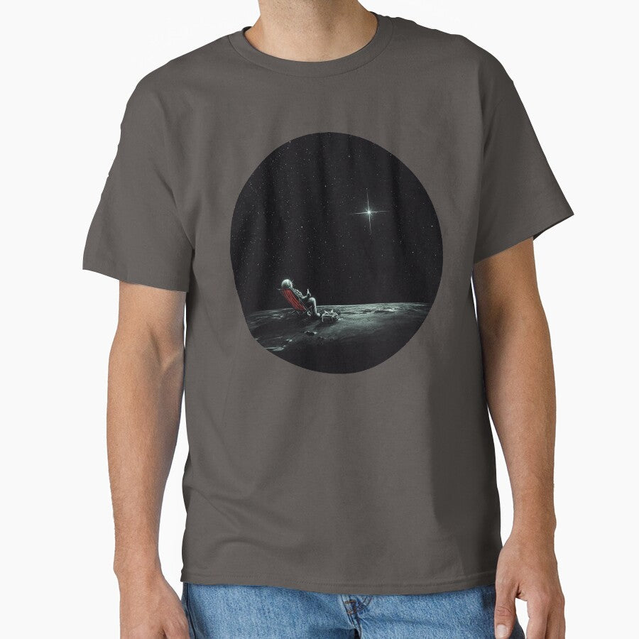 Space Chill by nicebleed - Adult & Kids T-Shirts, Sweatshirts & Hoodies apparel design preview 1
