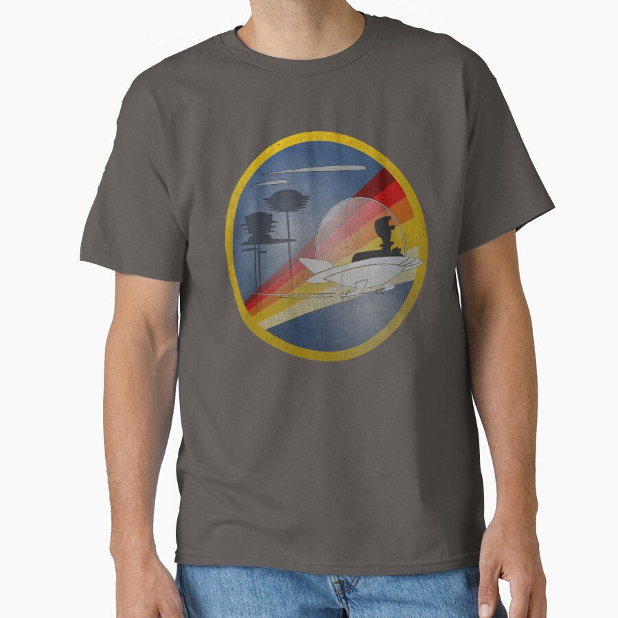 Fly back to the future! by Groenendijk - Adult & Kids T-Shirts, Sweatshirts & Hoodies apparel design preview 1
