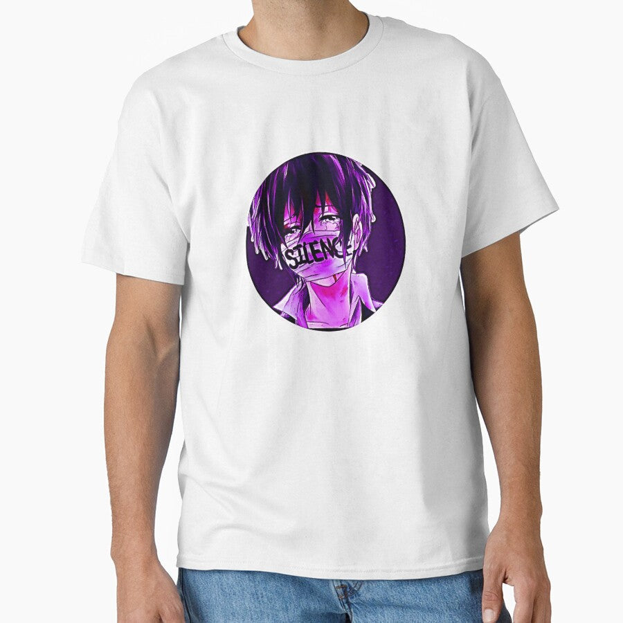 Yaoi Silence (Black) by Dolls X Beauty - Adult & Kids T-Shirts, Sweatshirts & Hoodies apparel design preview 1
