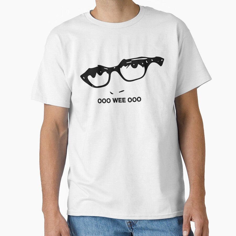 Buddy Holly ooo wee nerdy glasses by sadsnackies - Adult & Kids T-Shirts, Sweatshirts & Hoodies apparel design preview 1
