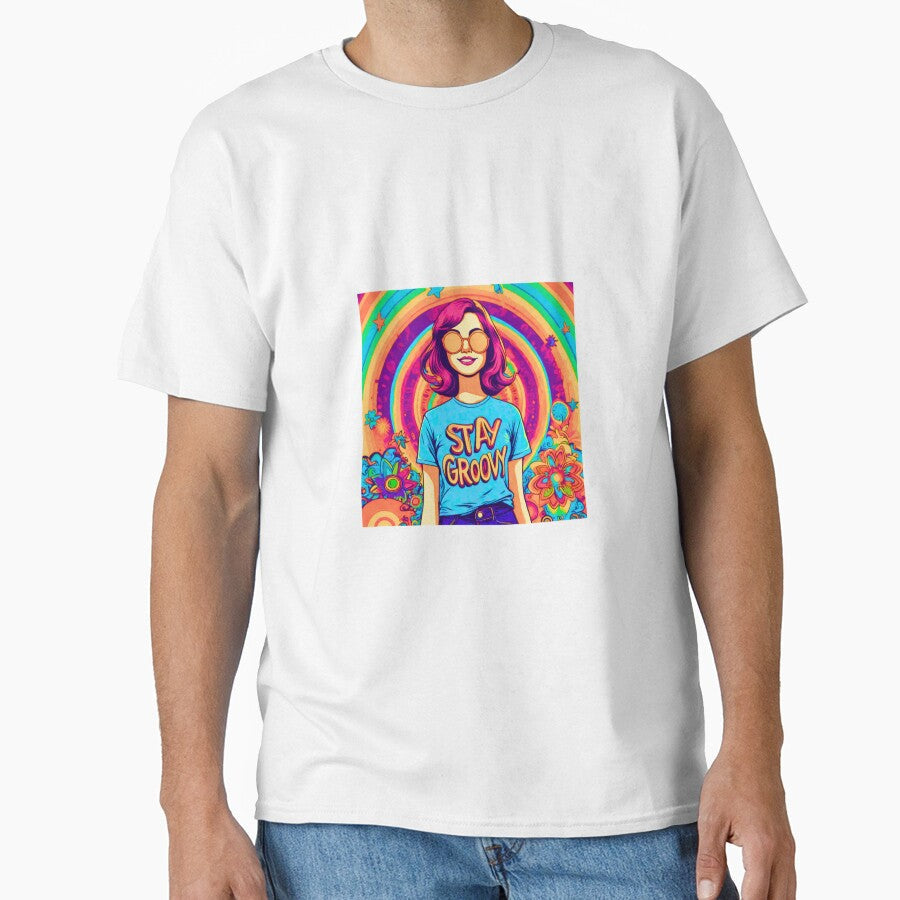 Stay Groovy by TrendyGalaxy - Adult & Kids T-Shirts, Sweatshirts & Hoodies apparel design preview 1