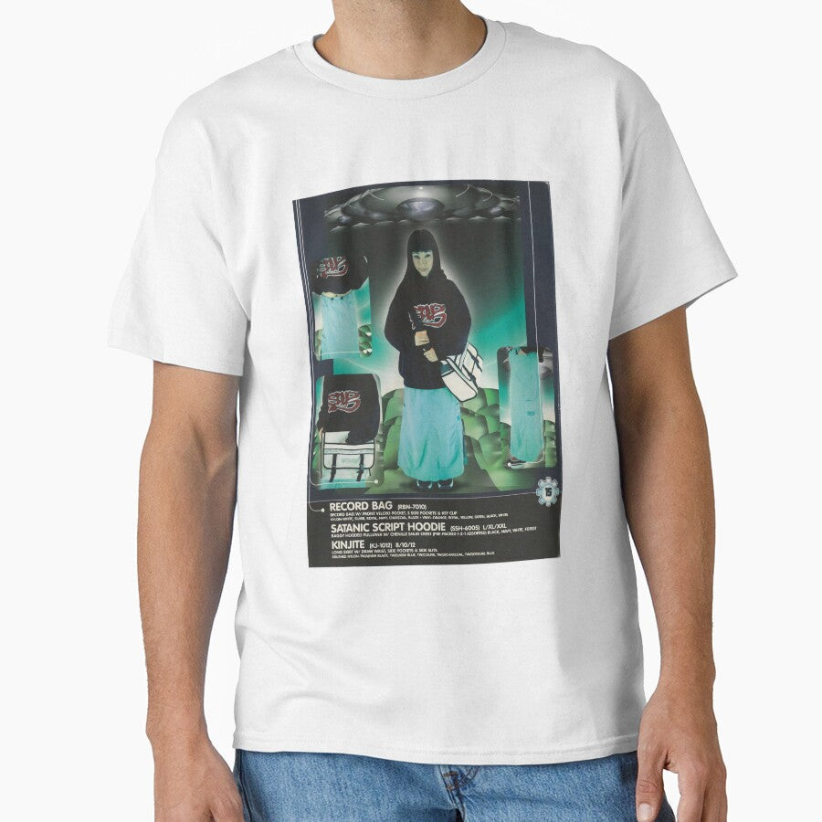 Cyber rave magazine by skramzgirl - Adult & Kids T-Shirts, Sweatshirts & Hoodies apparel design preview 1