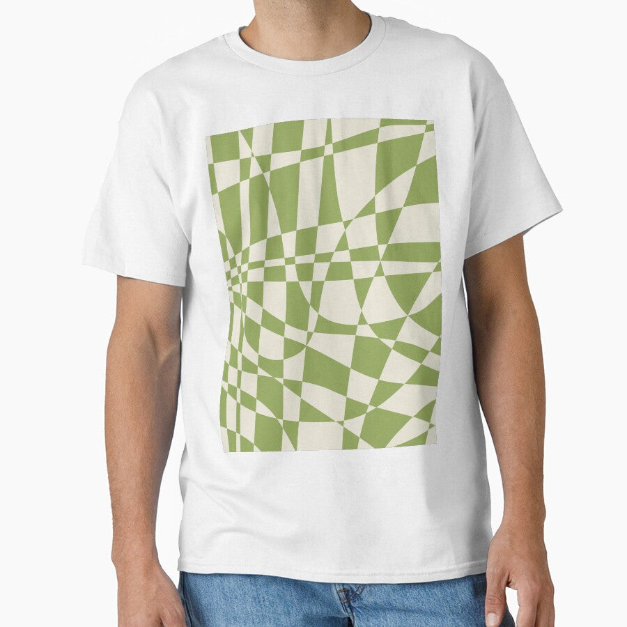Check Glass Forest Green by karanwashere - Adult & Kids T-Shirts, Sweatshirts & Hoodies apparel design preview 1
