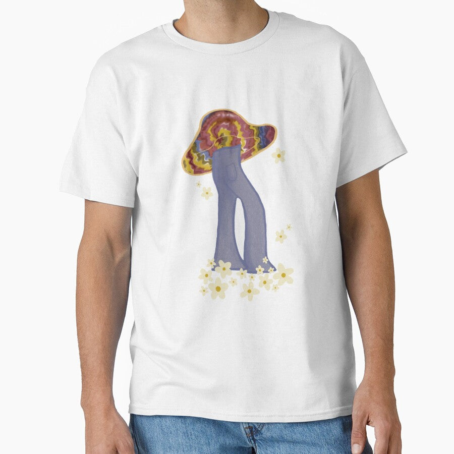 Tie-Dye Mushroom by Hippieloustudio - Adult & Kids T-Shirts, Sweatshirts & Hoodies apparel design preview 1