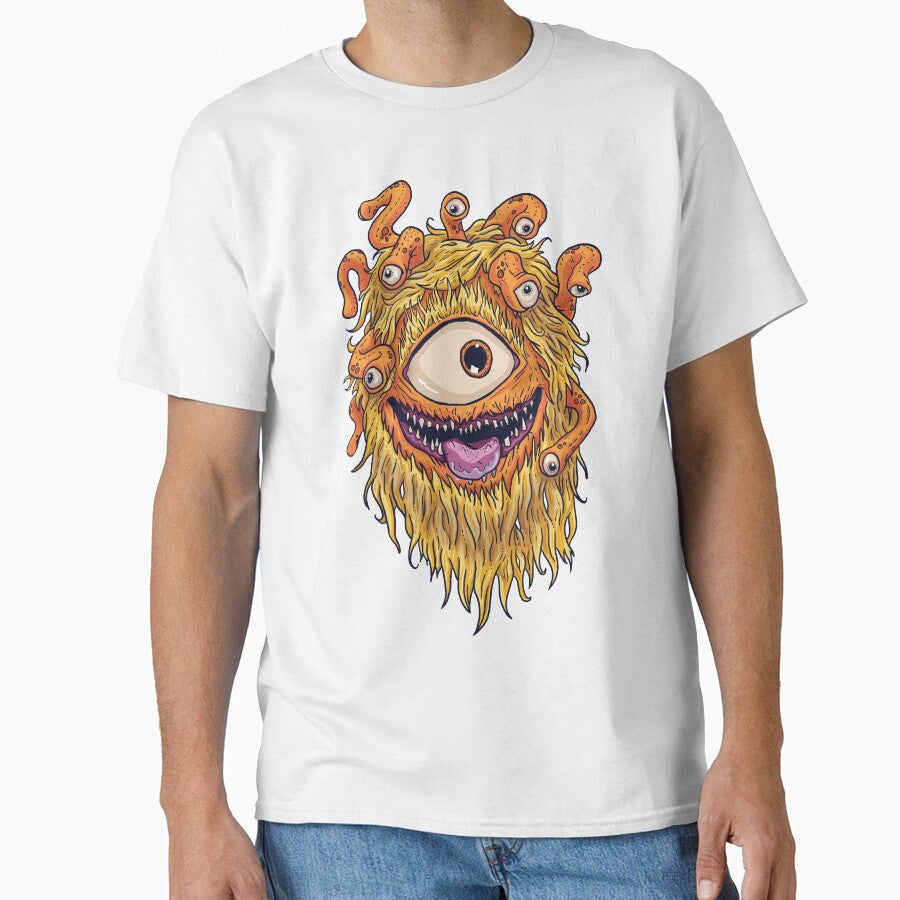 Gritty Beholder by geekychick - Adult & Kids T-Shirts, Sweatshirts & Hoodies apparel design preview 1