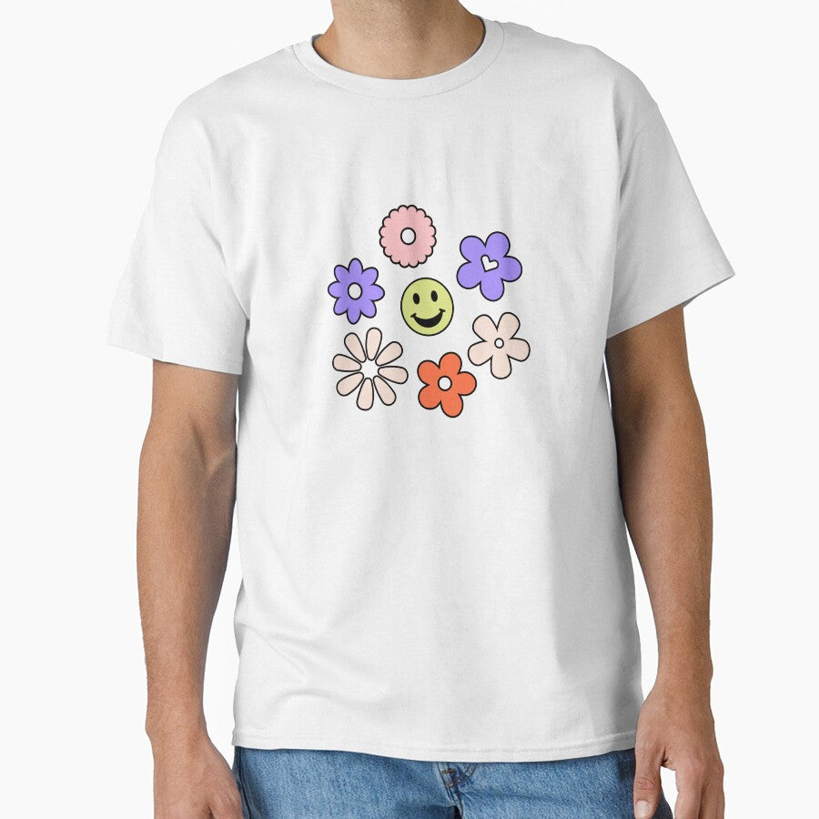 Groovy Flowers by iconking - Adult & Kids T-Shirts, Sweatshirts & Hoodies apparel design preview 1
