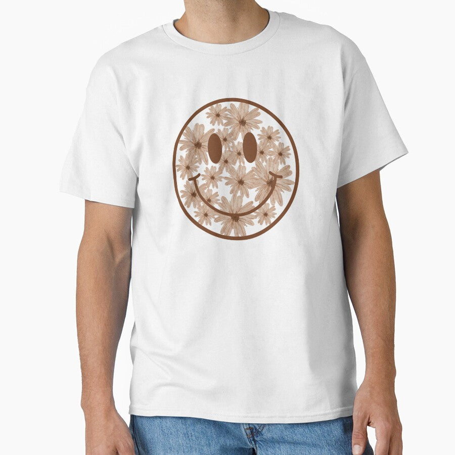 Retro Groovy Smiley Face by 2Duckies - Adult & Kids T-Shirts, Sweatshirts & Hoodies apparel design preview 1