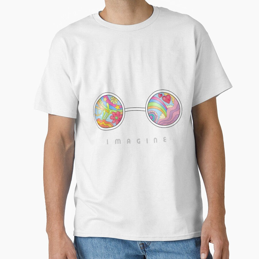 Retro Peace and Love Glasses PERFECT GIFT FOR YOU - Adult & Kids T-Shirts, Sweatshirts & Hoodies apparel design preview 1