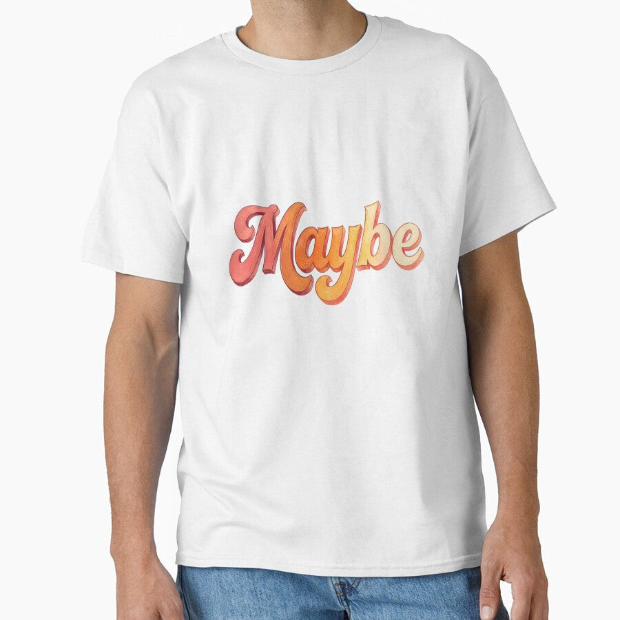 Retro Maybe by Yoombreon - Adult & Kids T-Shirts, Sweatshirts & Hoodies apparel design preview 1