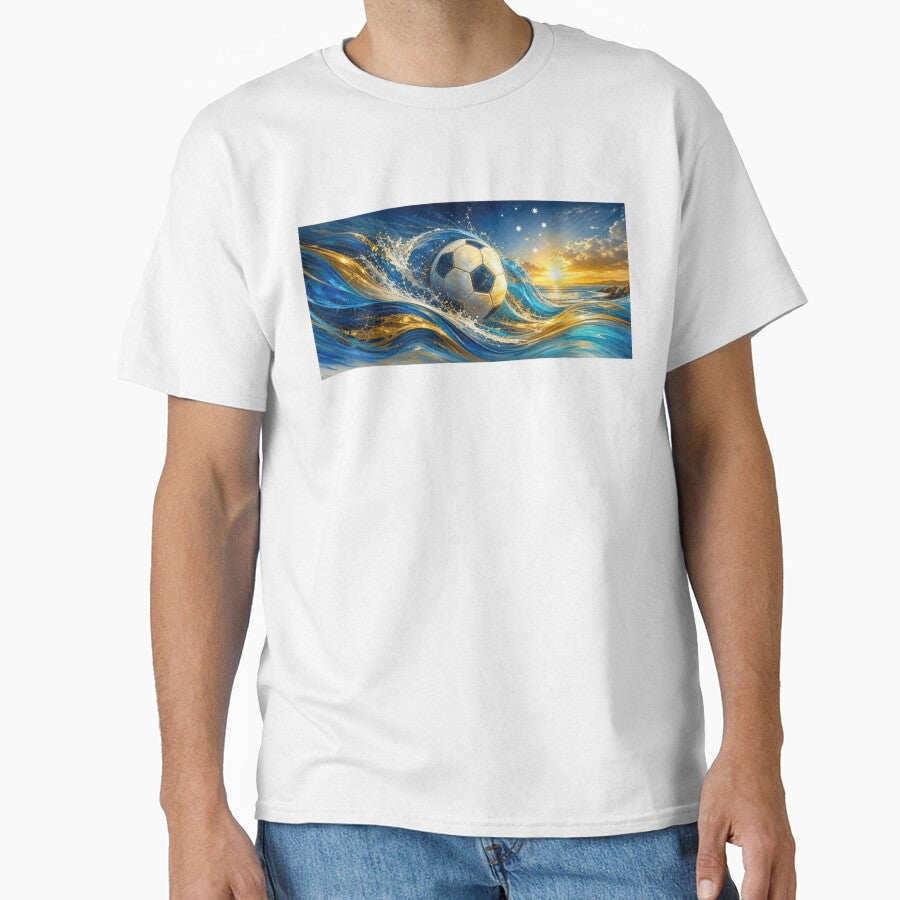 Wide Australia Soccer Fan Art Illustration 2026 - Adult & Kids T-Shirts, Sweatshirts & Hoodies apparel design preview 1