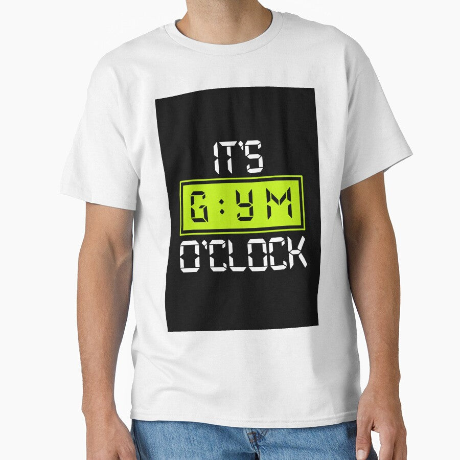 It's Gym O'Clock by Dondonmart - Adult & Kids T-Shirts, Sweatshirts & Hoodies apparel design preview 1