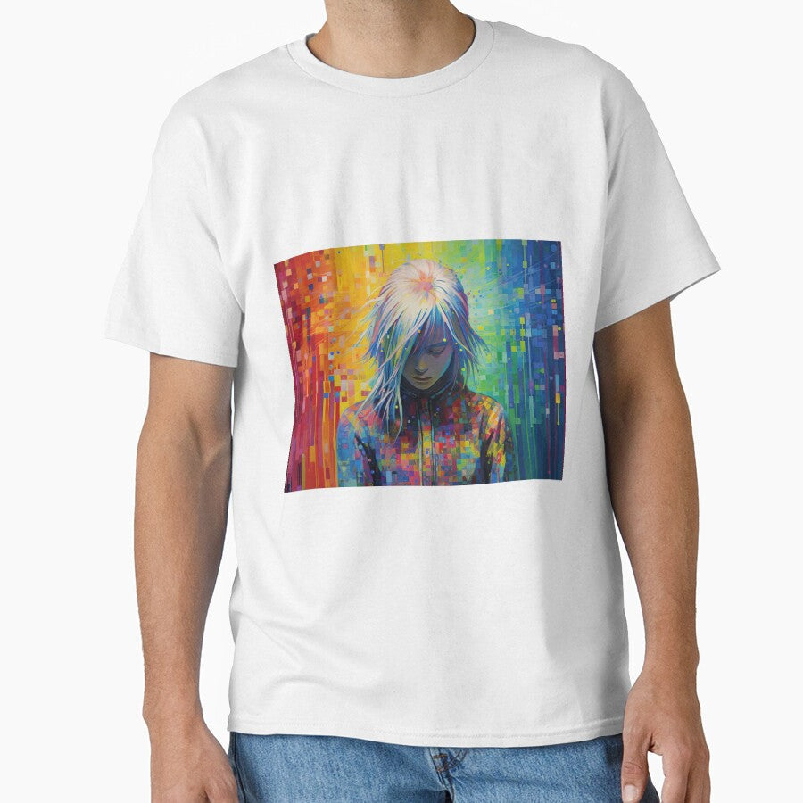 The Lone Hacker Cyberpunk Retro Anime Aesthetic by - Adult & Kids T-Shirts, Sweatshirts & Hoodies apparel design preview 1