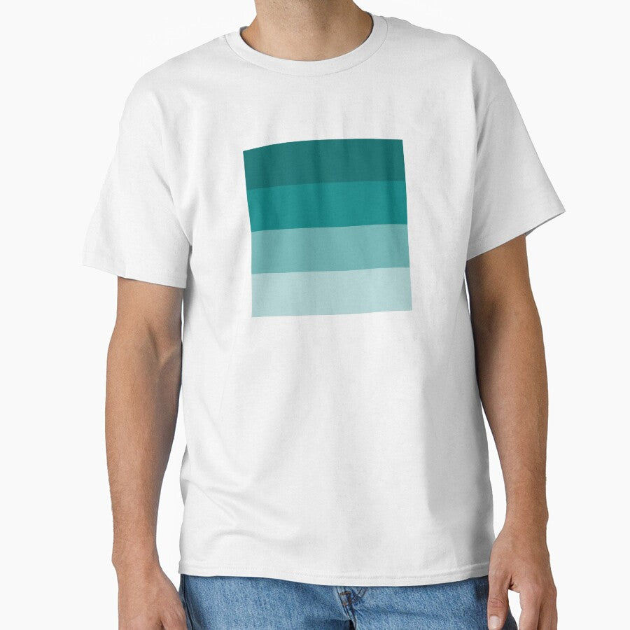 70s color palette teal retro scheme by TalBright - Adult & Kids T-Shirts, Sweatshirts & Hoodies apparel design preview 1